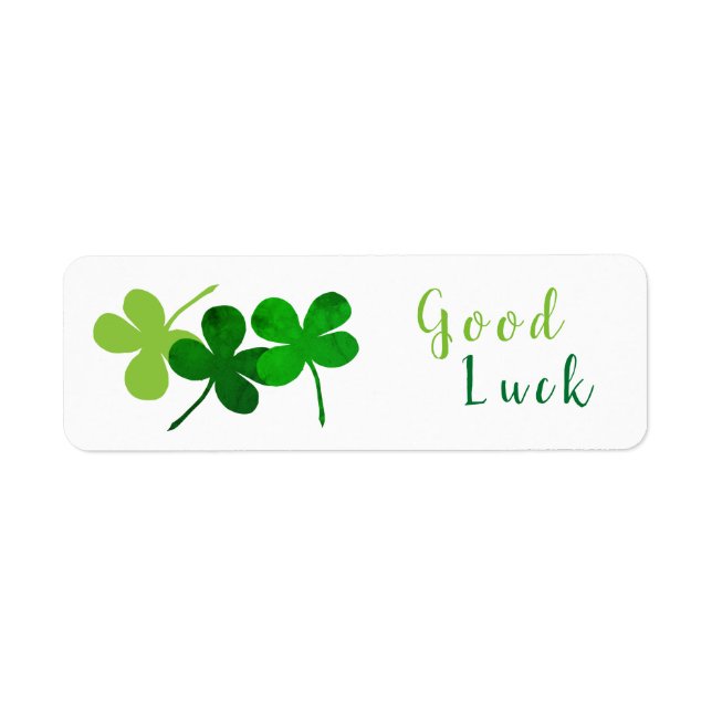 Good Luck Green Shamrocks (Front)
