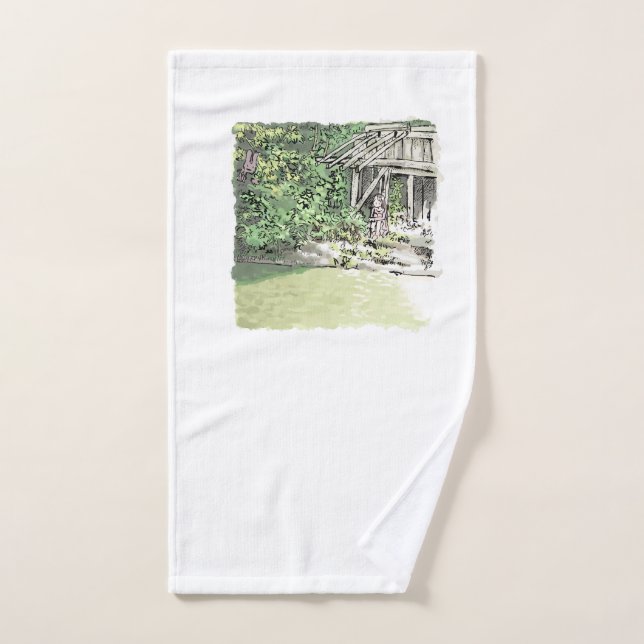 Good luck hand towel (Hand Towel)