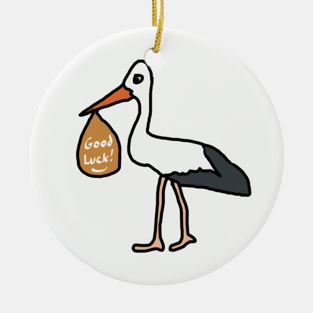 Good Luck IVF Ceramic Tree Decoration (Front)