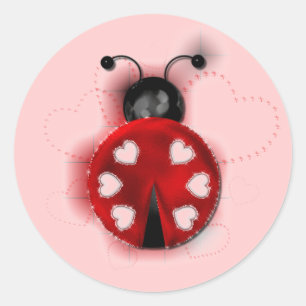 Good Luck Ladybug Sticker