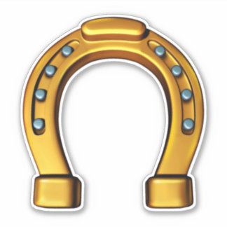 Good luck lucky golden horseshoe vinyl