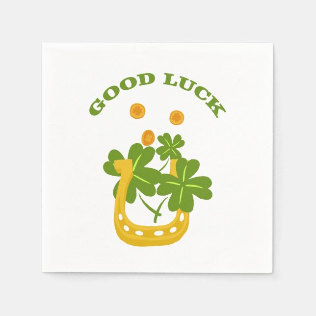 Good Luck Napkin (Front)