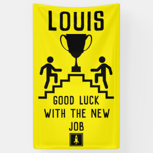 Good Luck New Job Banner