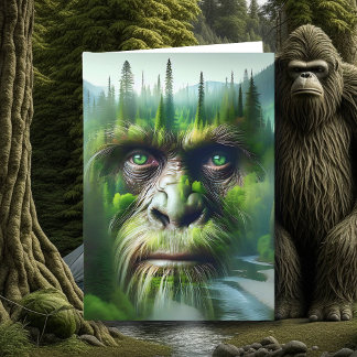 Good Luck on your Bigfoot Hunt Card