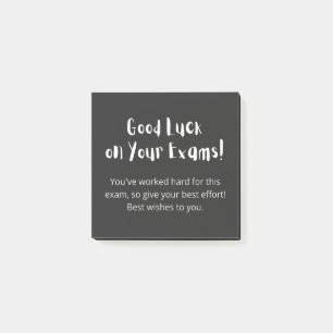 Good Luck on Your Exams! Post-it Notes
