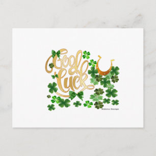 Good Luck Postcard