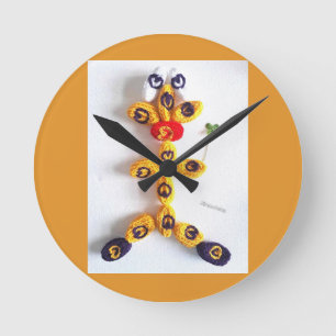 Good Luck Round Clock
