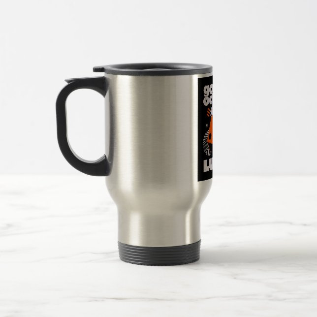 Good luck  travel mug (Left)