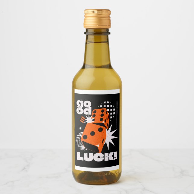 Good luck  wine label (Front)