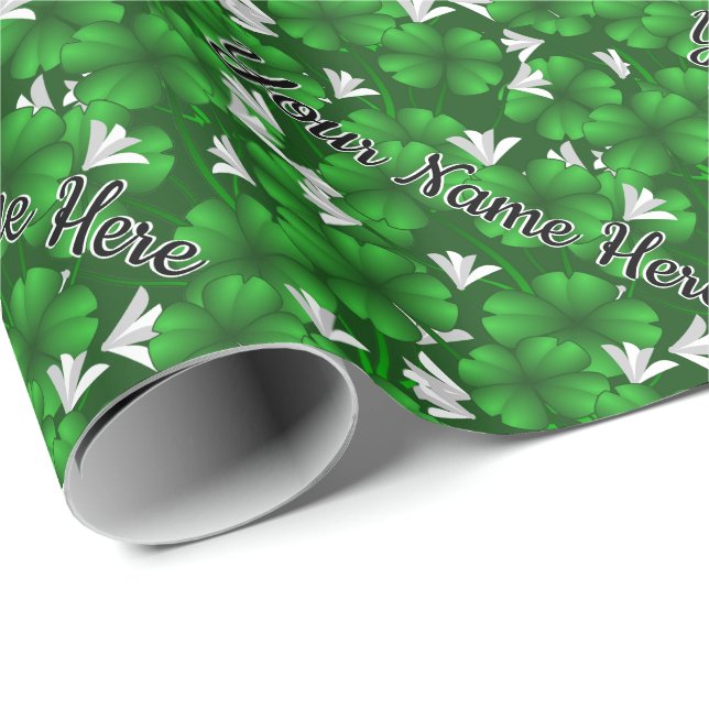 Good Luck Wrapping Paper Personalised Gift Paper (Roll Corner)