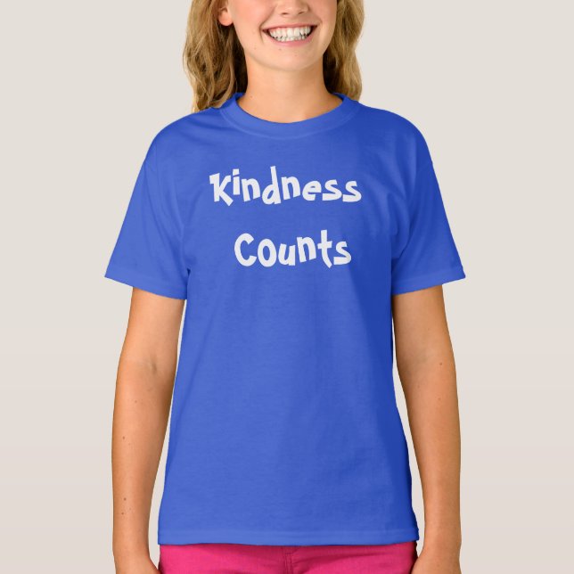 Good Manners, Kidness Counts T-Shirt (Front)