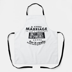 Good Marriage is Like a Casserole Apron