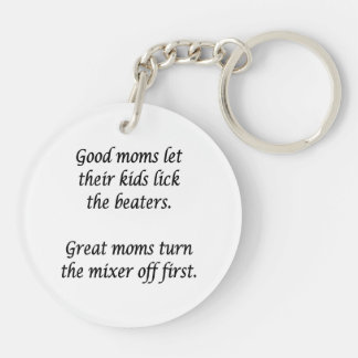 Good Moms Great Moms Key Ring
