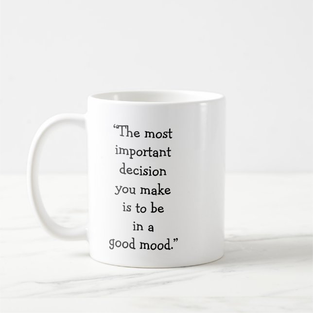 Good Mood Classic Mug (Left)