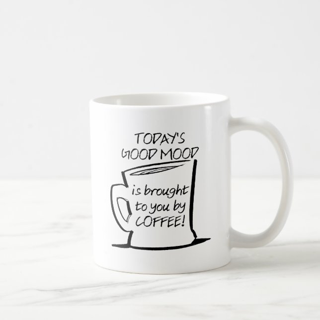 Good Mood Coffee Funny Mug (Right)