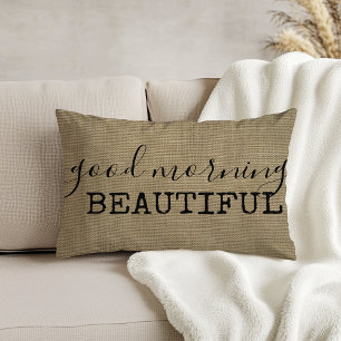 Good Morning Beautiful Decorative Cushion