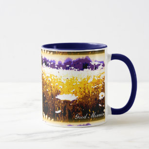 Good Morning Beautiful Northwest Daisy Field Mug