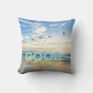 Good Morning Blue Sky Cushion