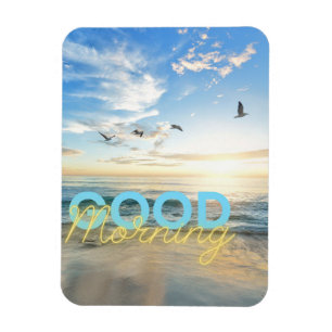 Good Morning Blue Sky Magnet