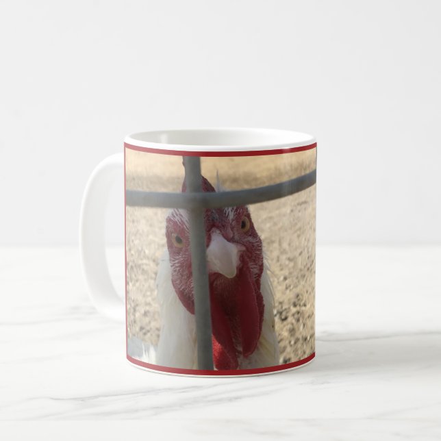 Good Morning Chicken Coffee Mug (Front Left)