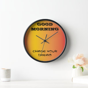 Good Morning Clock