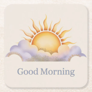 Good Morning Coaster Set