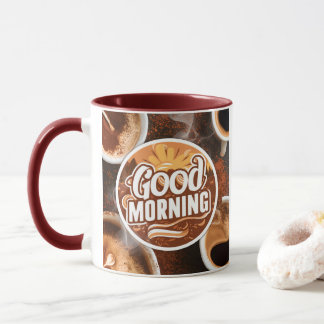 Good Morning Coffee Art #2 Mug
