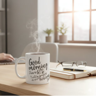 Good morning coffee mug