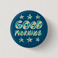 GOOD MORNING Colorful Fun Cool Handlettering