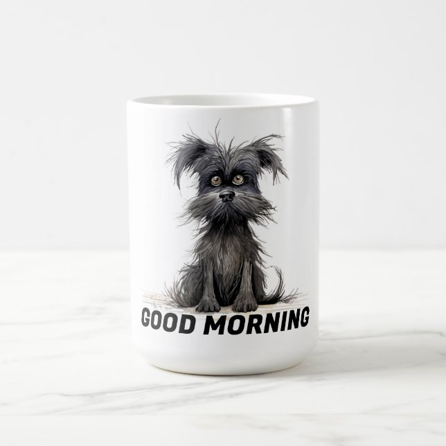 Good Morning Dog Coffee Mug (Center)