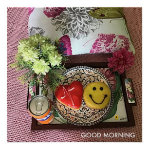 GOOD MORNING DONUTS POSTER