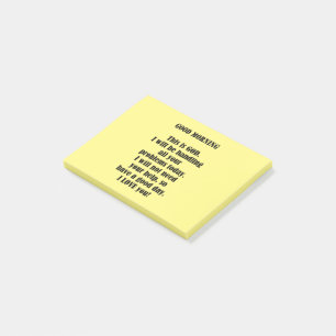Good Morning From God (personalise) Post-it Notes