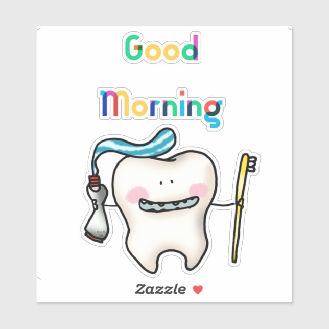 good morning ( funny tooth ) (Sheet)