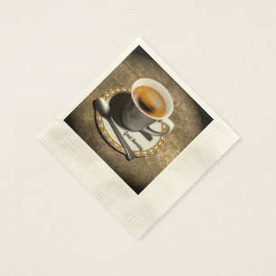 Good morning, good coffee napkin