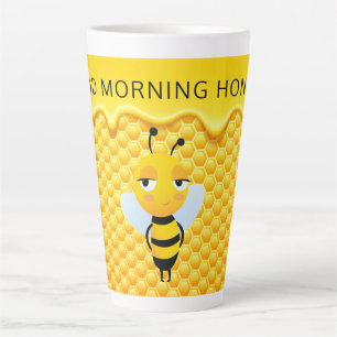 Good Morning Honey! Personalize Latte Mug