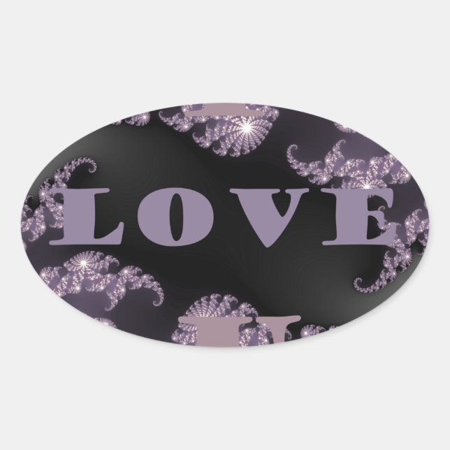 Good Morning I Love You.png Oval Sticker (Front)