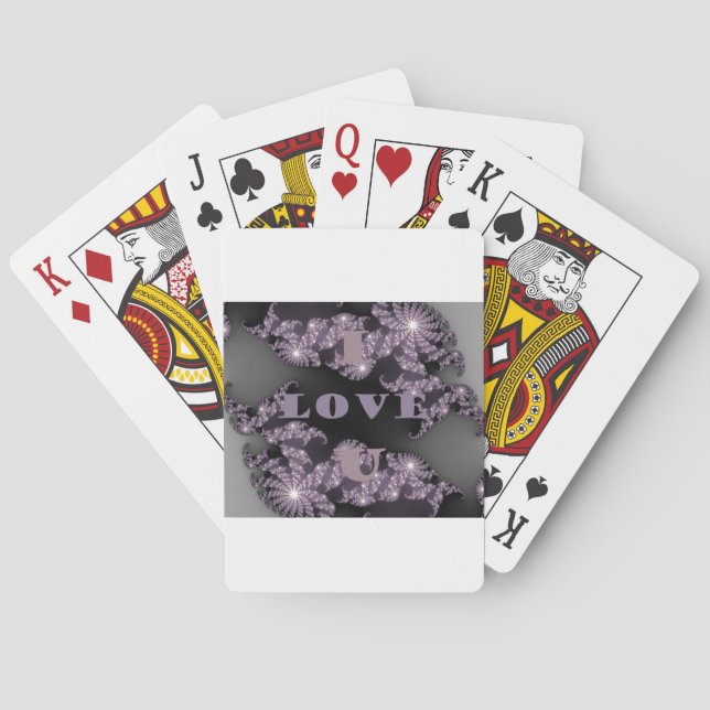 Good Morning I Love You.png Playing Cards (Back)