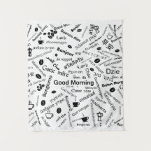 Good Morning in all languages of the Word