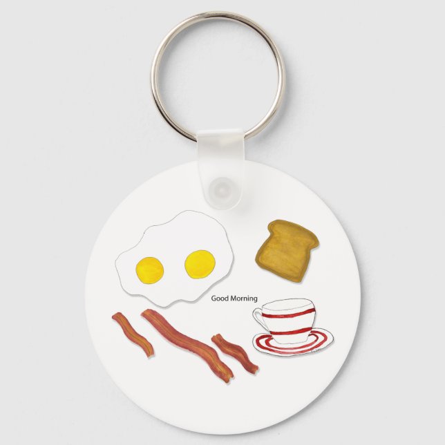 Good Morning Keychain (Front)