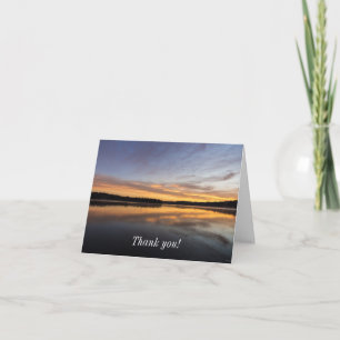 Good Morning Lake Springfield Thank You Card