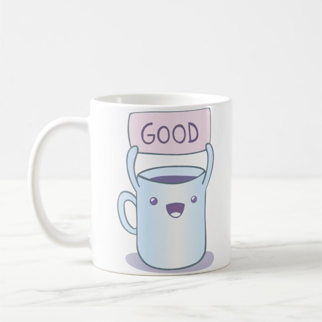 Good morning love coffee mug (Left)