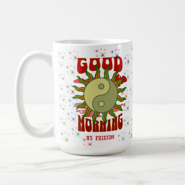 GOOD MORNING MUG FOR PRESENT ANYONE (Left)