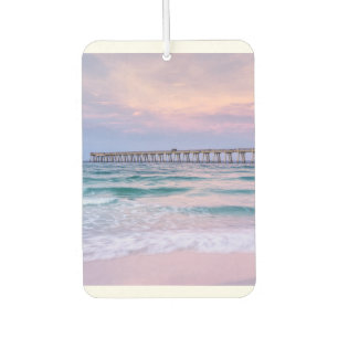 Good Morning Navarre Beach Pier Car Air Freshener