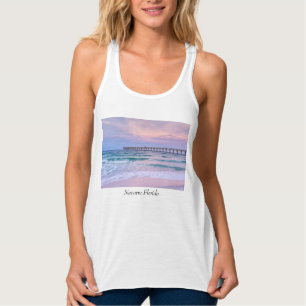 Good Morning Navarre Beach Pier Tank Top