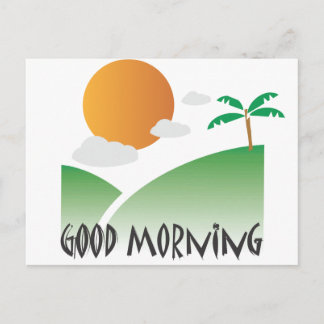 Good Morning Postcard