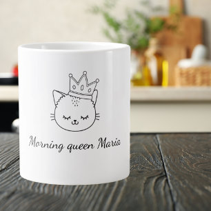 Good Morning Queen customisable Mug