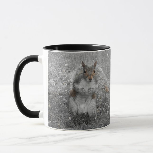 Good Morning Squirrel Mug (Left)