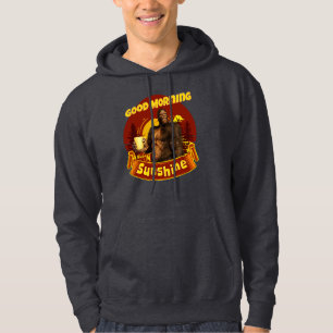 Good Morning Sunshine Bigfoot Coffee Humour Art Hoodie