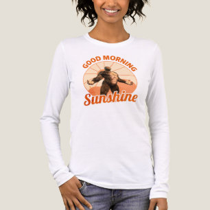 Good Morning Sunshine Bigfoot Humour Tri-Blend Shirt