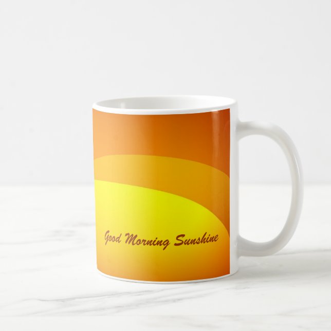 Good Morning Sunshine Coffee Mug (Right)